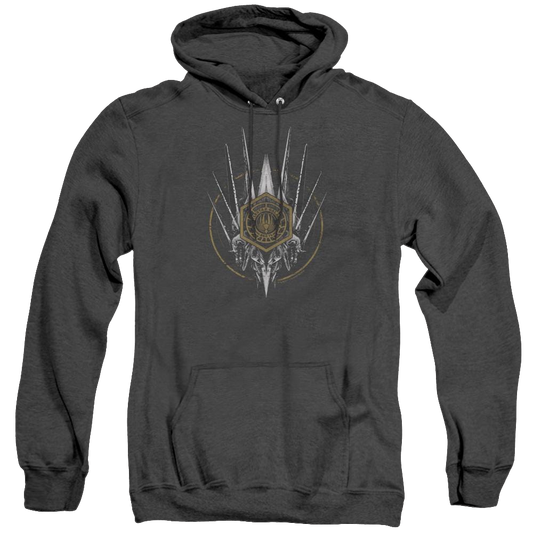 Battlestar Galactica (2004) Crest Of Ships - Heather Pullover Hoodie