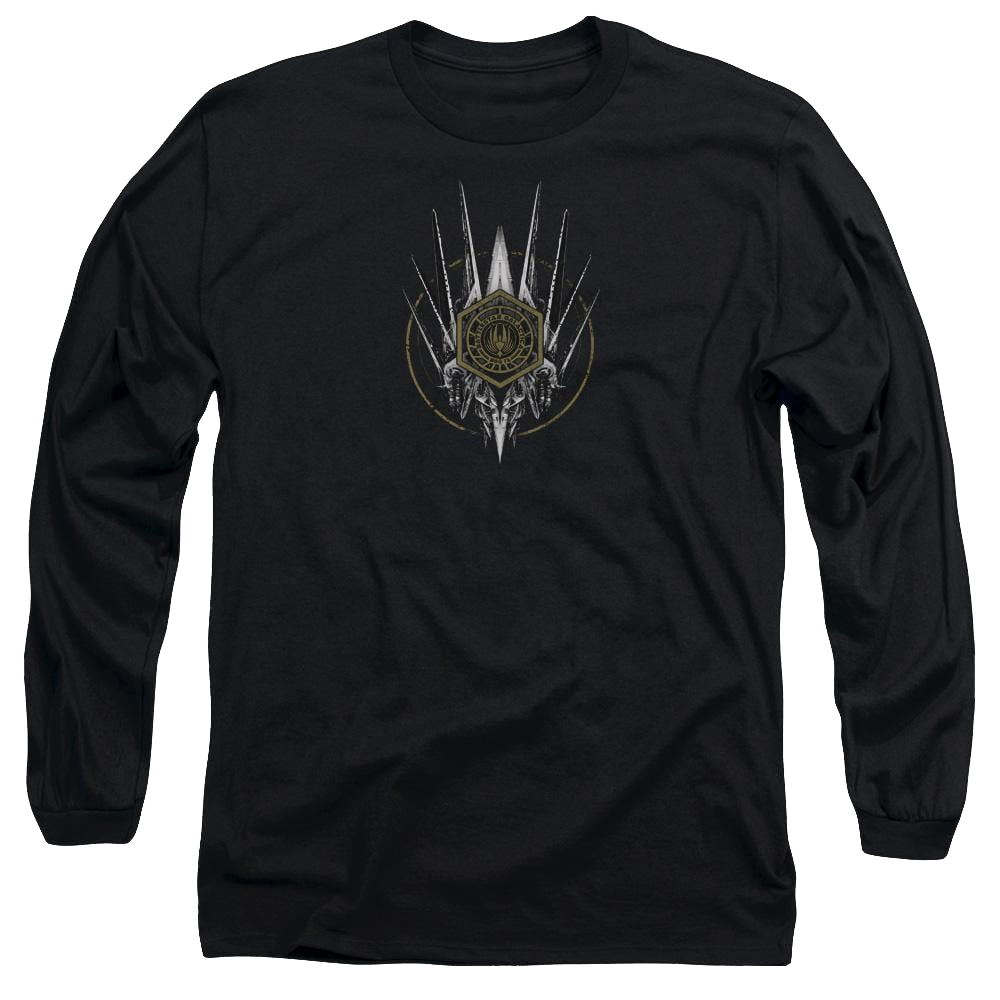 Battlestar Galactica Crest Of Ships - Men's Long Sleeve T-Shirt