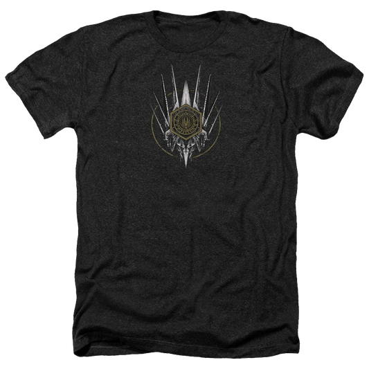 Battlestar Galactica Crest Of Ships - Men's Heather T-Shirt