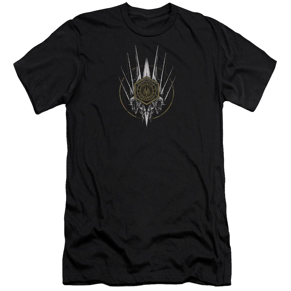 Battlestar Galactica Crest Of Ships - Men's Premium Slim Fit T-Shirt