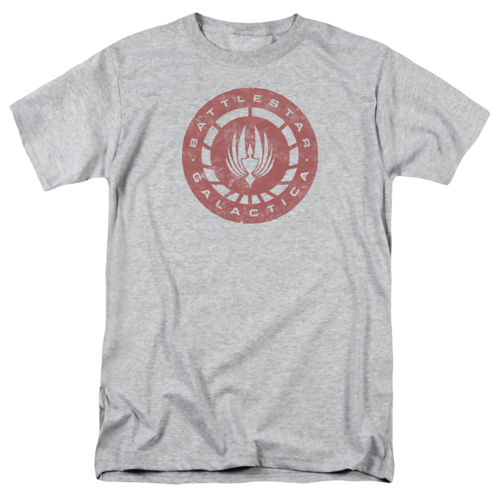 Battlestar Galactica Eroded Logo - Men's Regular Fit T-Shirt