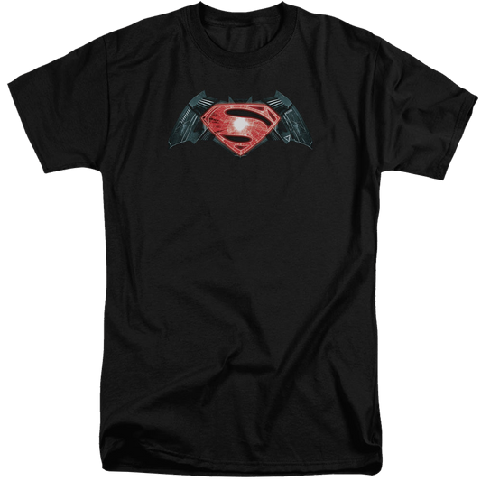 Batman v Superman Industrial Logo - Men's Tall Fit T-Shirt