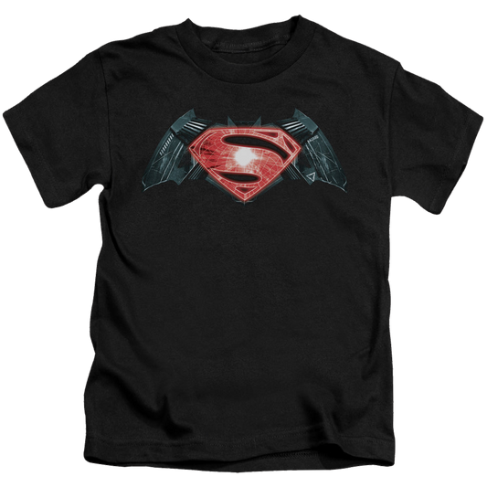 Batman v Superman Industrial Logo - Kid's T-Shirt Style001