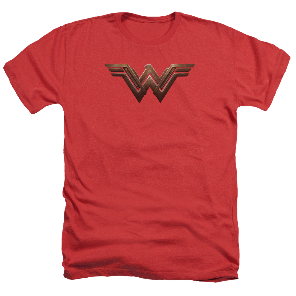 Batman v Superman Ww Shield - Men's Heather T-Shirt