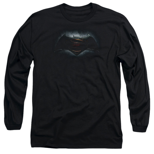 Batman v Superman Logo - Men's Long Sleeve T-Shirt Style005
