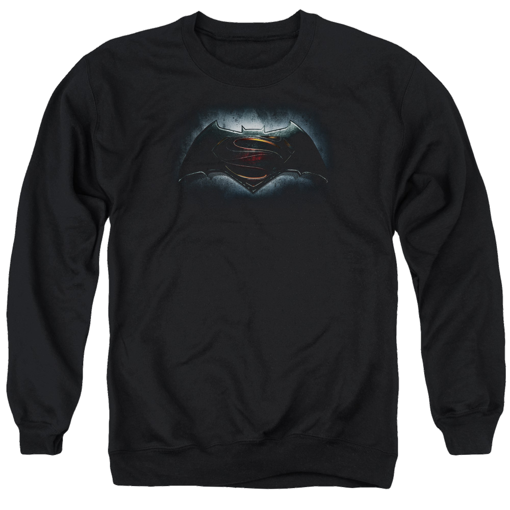 Batman v Superman Logo - Men's Crewneck Sweatshirt Style004