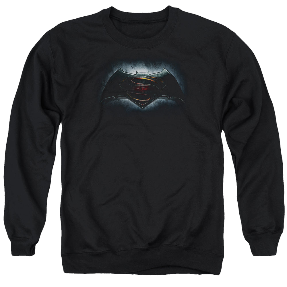 Batman v Superman Logo - Men's Crewneck Sweatshirt Style001