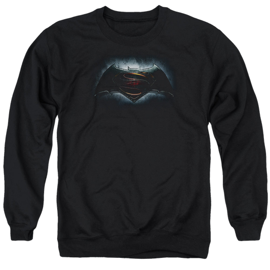 Batman v Superman Logo - Men's Crewneck Sweatshirt Style001