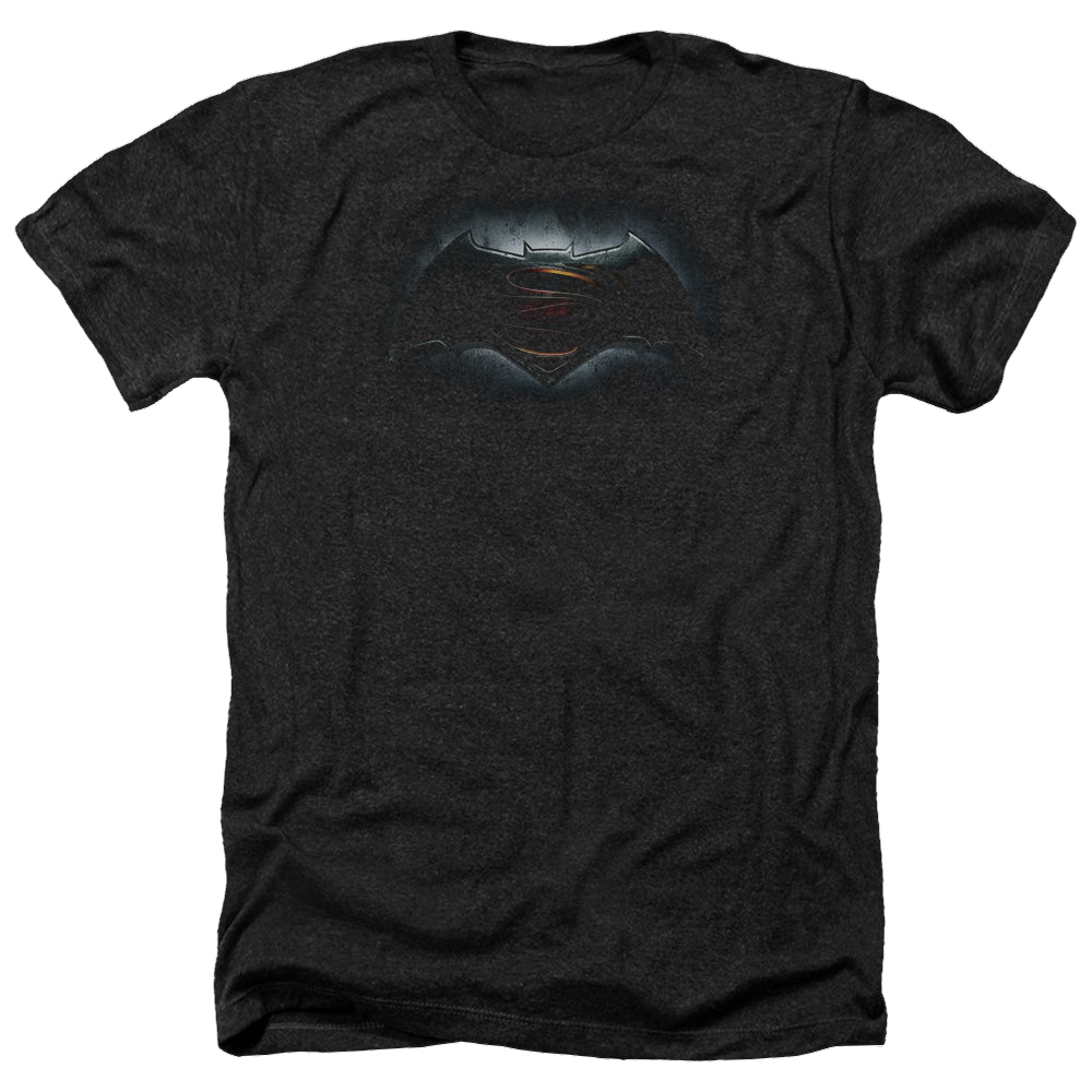 Batman v Superman Logo - Men's Heather T-Shirt Style001
