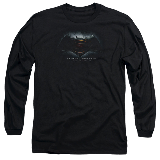 Batman v Superman Logo - Men's Long Sleeve T-Shirt Style004