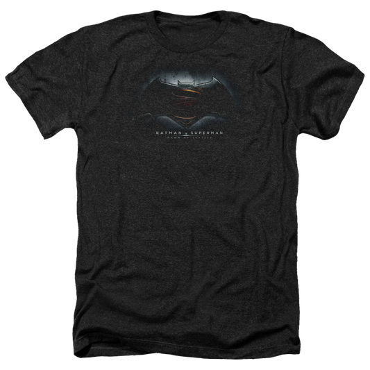 Batman v Superman Logo - Men's Heather T-Shirt Style003