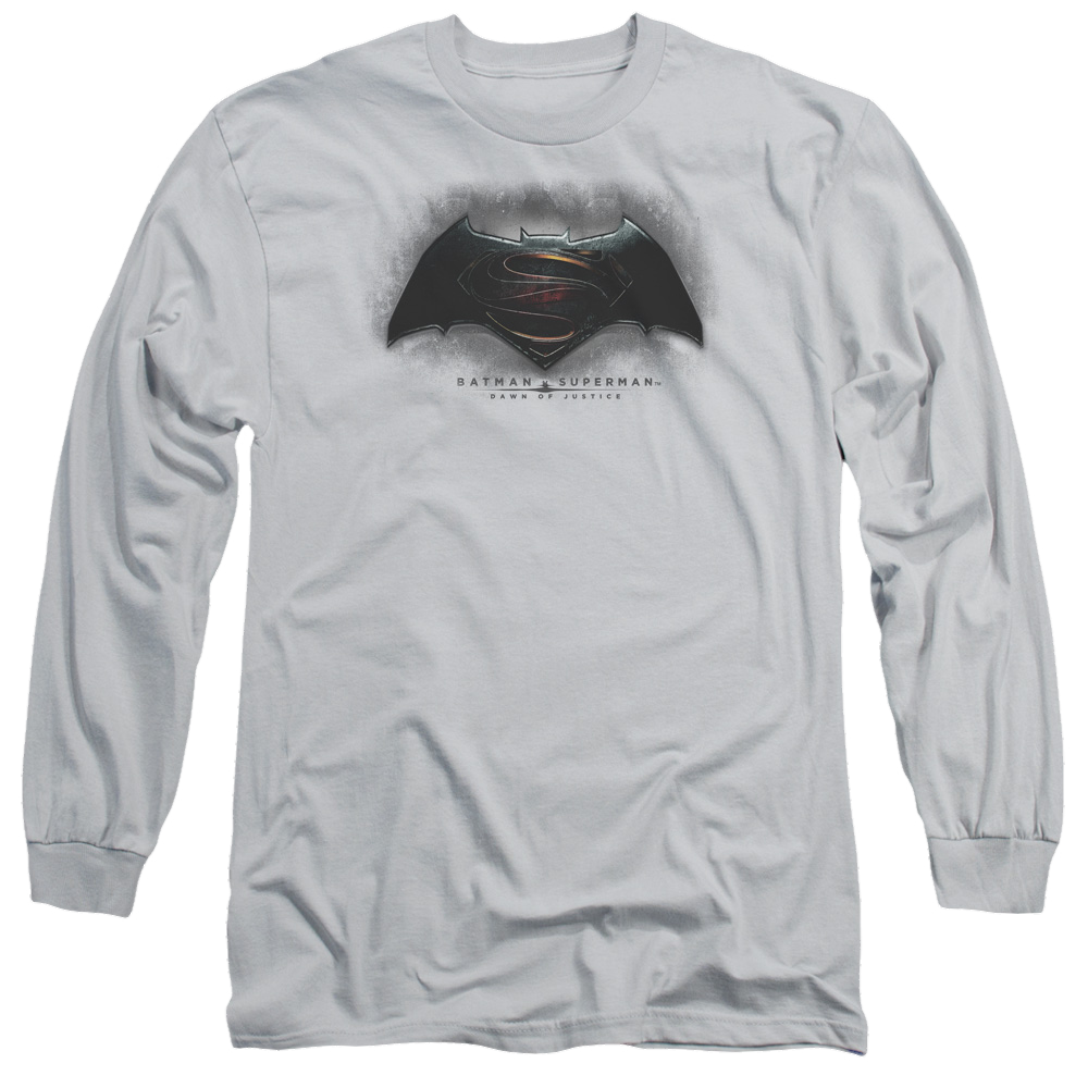 Batman v Superman Logo - Men's Long Sleeve T-Shirt Style003