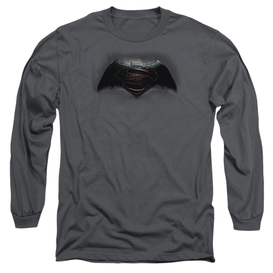 Batman v Superman Logo - Men's Long Sleeve T-Shirt Style007