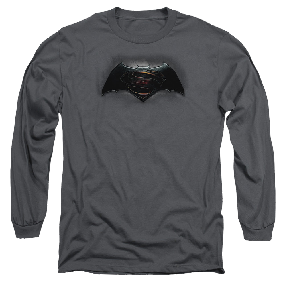 Batman v Superman Logo - Men's Long Sleeve T-Shirt Style002