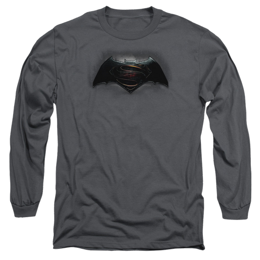 Batman v Superman Logo - Men's Long Sleeve T-Shirt Style002