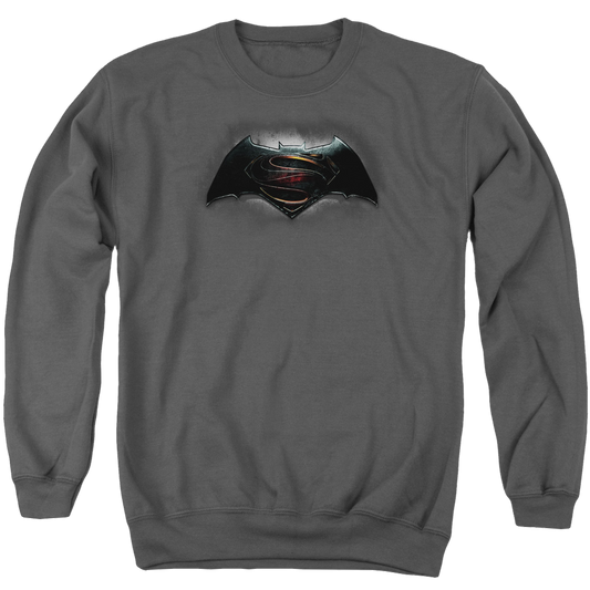 Batman v Superman Logo - Men's Crewneck Sweatshirt Style005
