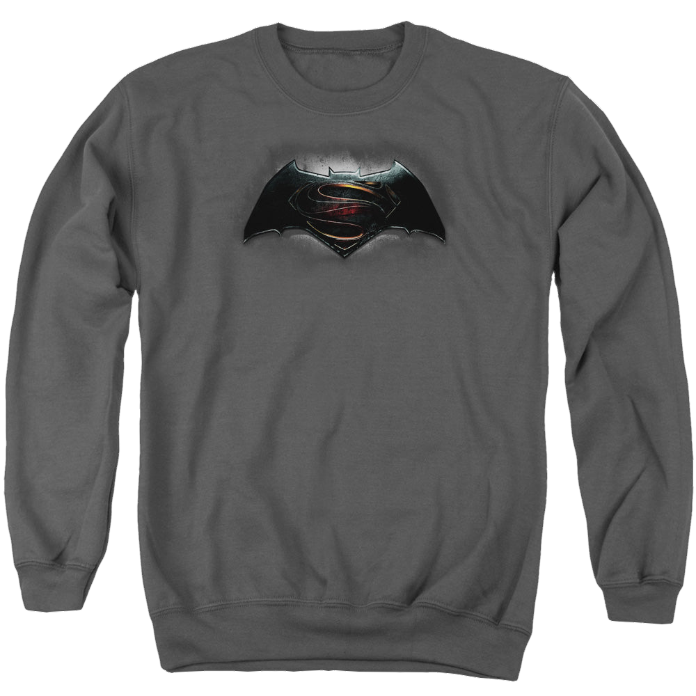 Batman v Superman Logo - Men's Crewneck Sweatshirt Style002
