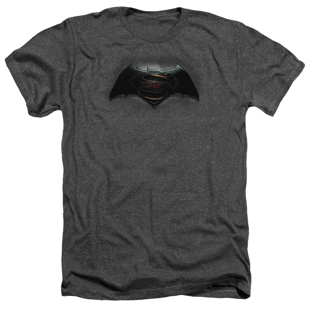 Batman v Superman Logo - Men's Heather T-Shirt Style005