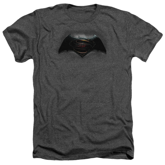 Batman v Superman Logo - Men's Heather T-Shirt Style005