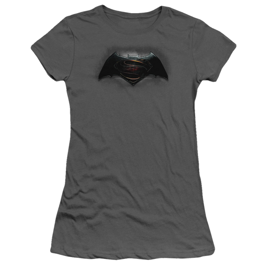 Batman v Superman Logo - Juniors T-Shirt
