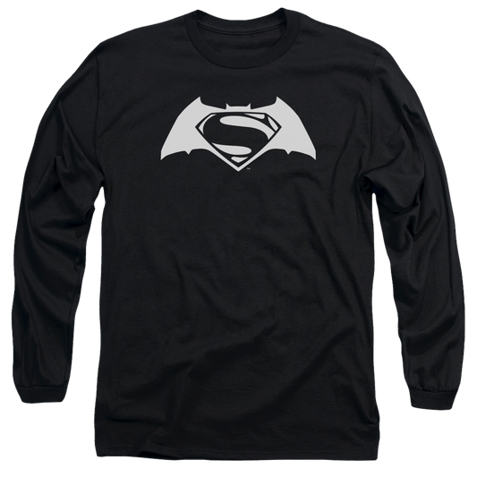 Batman v Superman Simple Logo - Men's Long Sleeve T-Shirt Style005