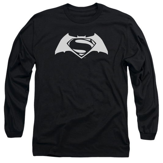 Batman v Superman Simple Logo - Men's Long Sleeve T-Shirt Style002