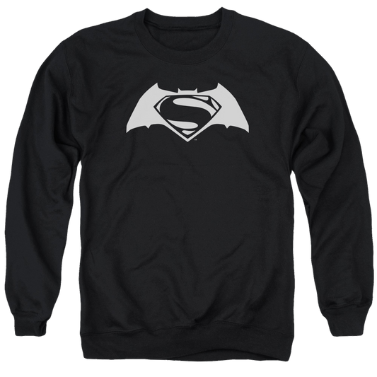 Batman v Superman Simple Logo - Men's Crewneck Sweatshirt Style005
