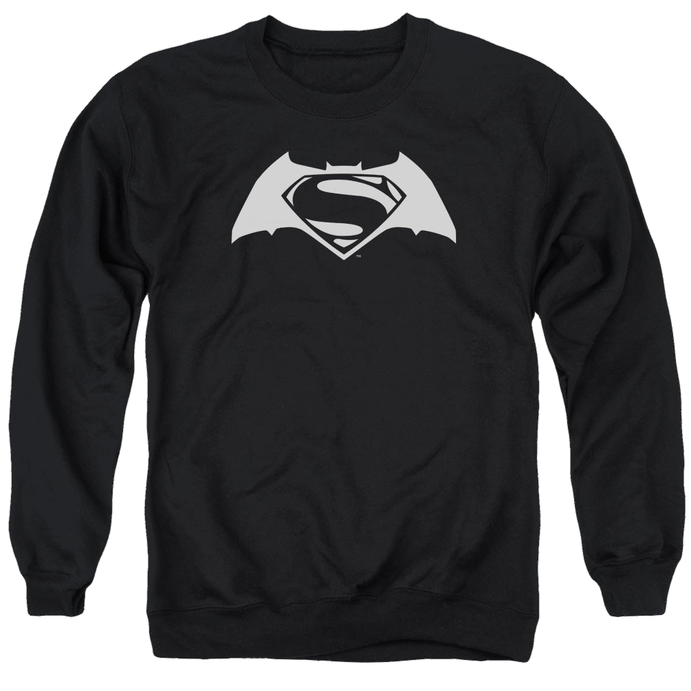 Batman v Superman Simple Logo - Men's Crewneck Sweatshirt Style002