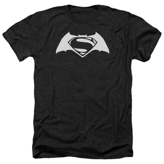 Batman v Superman Simple Logo - Men's Heather T-Shirt Style003