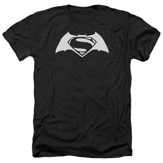 Batman v Superman Simple Logo - Men's Heather T-Shirt Style001
