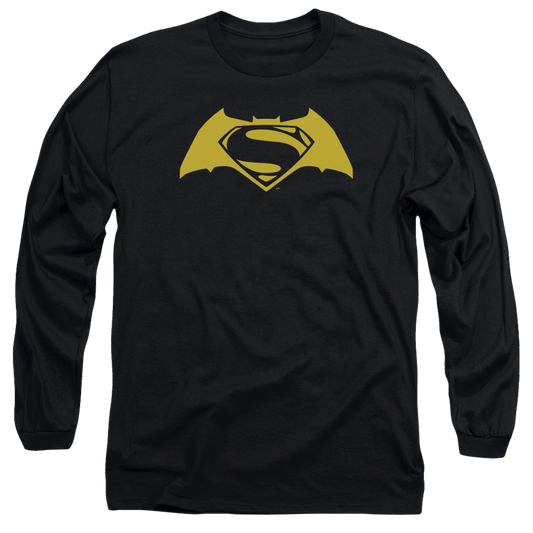 Batman v Superman Simple Logo - Men's Long Sleeve T-Shirt Style004