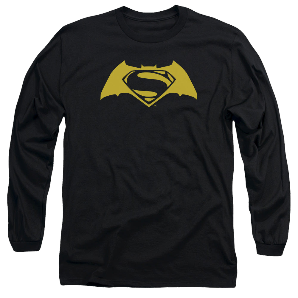Batman v Superman Simple Logo - Men's Long Sleeve T-Shirt Style001