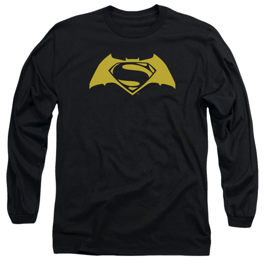 Batman v Superman Simple Logo - Men's Long Sleeve T-Shirt Style001