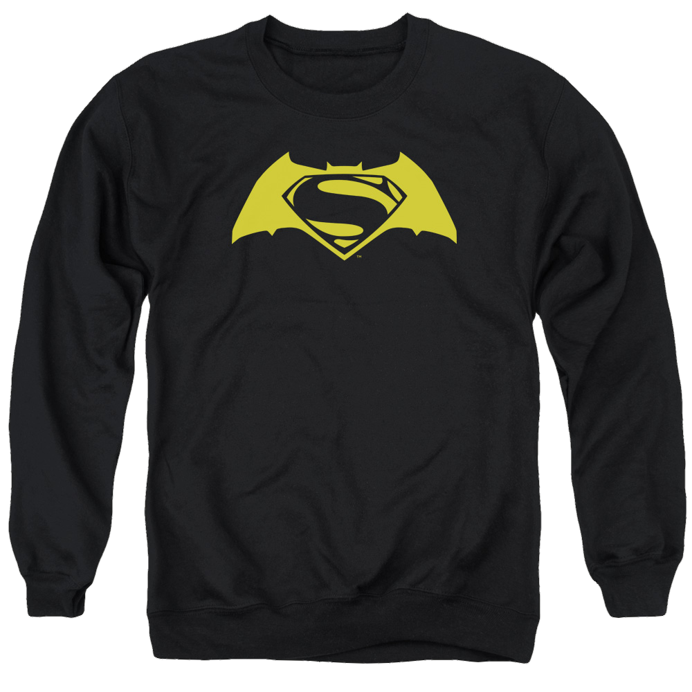 Batman v Superman Simple Logo - Men's Crewneck Sweatshirt Style004