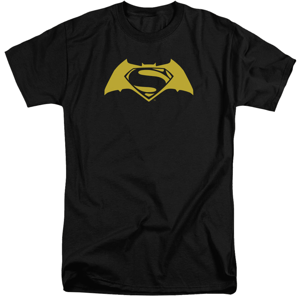 Batman v Superman Simple Logo - Men's Tall Fit T-Shirt