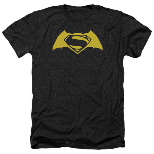 Batman v Superman Simple Logo - Men's Heather T-Shirt
