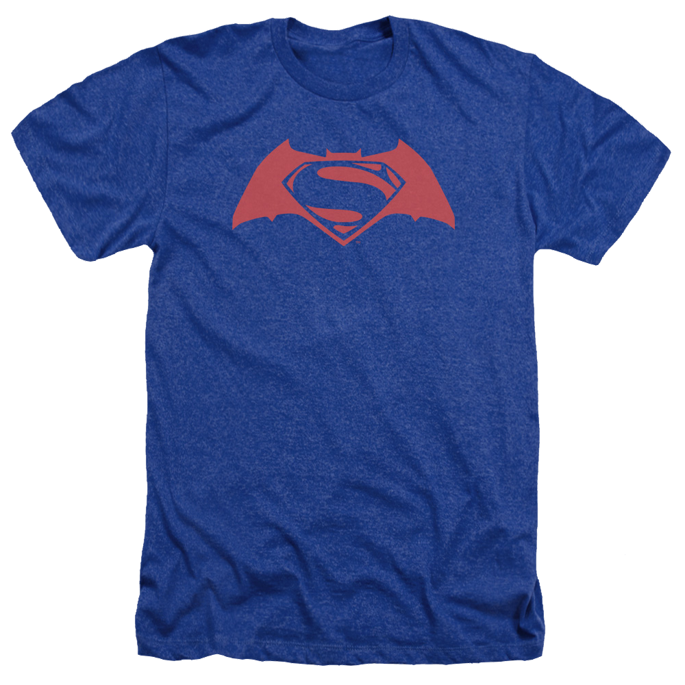 Batman v Superman Simple Logo - Men's Heather T-Shirt Style004