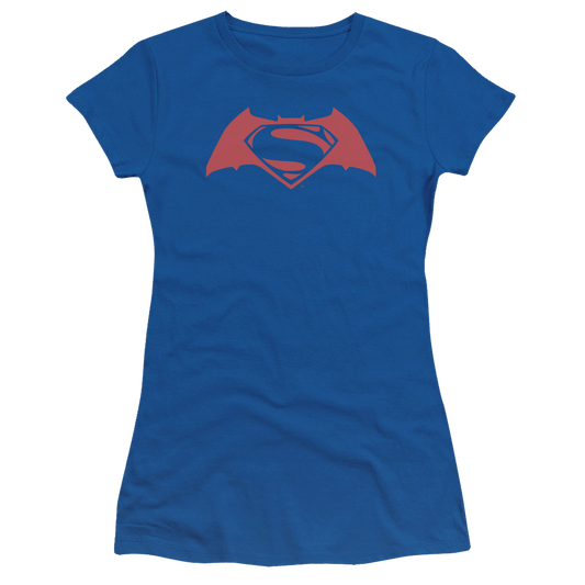Batman v Superman Simple Logo - Juniors T-Shirt Style002