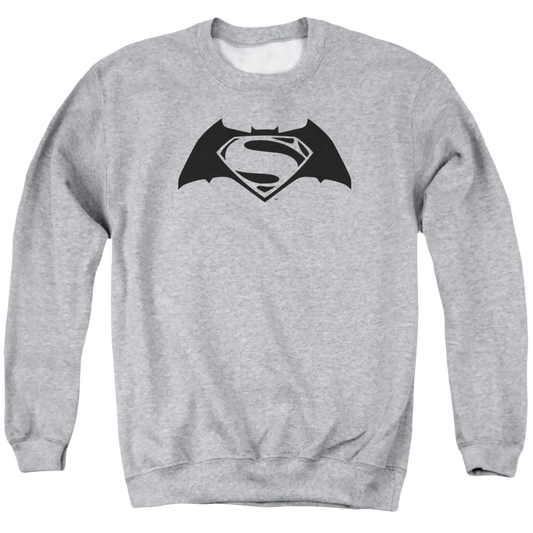 Batman v Superman Simple Logo - Men's Crewneck Sweatshirt Style003