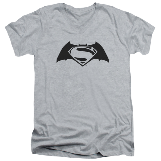 Batman v Superman Simple Logo - Men's V-Neck T-Shirt