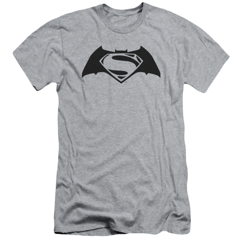 Batman v Superman Simple Logo - Men's Slim Fit T-Shirt