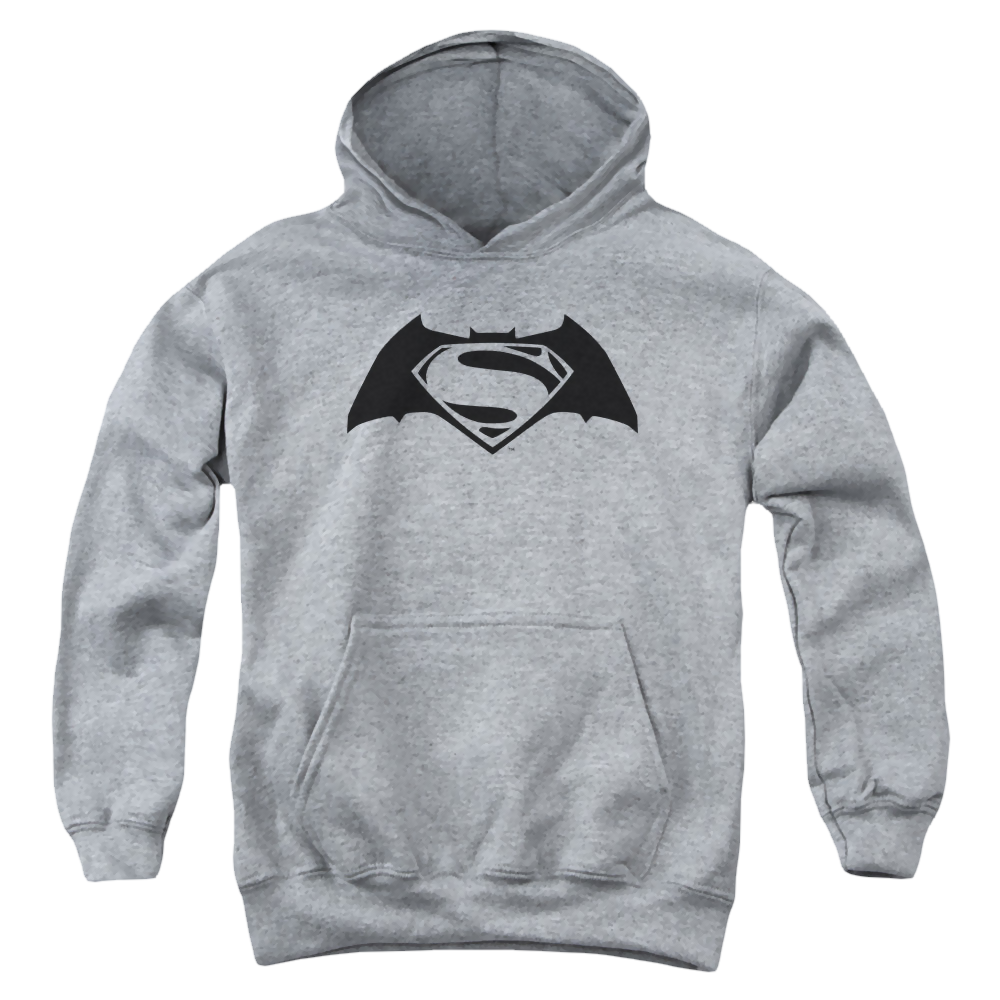 Batman v Superman Simple Logo - Youth Hoodie Style003