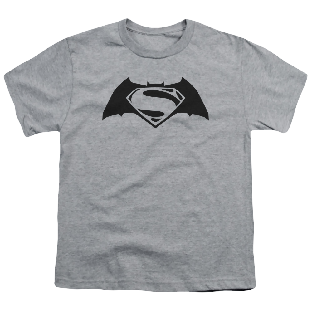 Batman v Superman Simple Logo - Youth T-Shirt