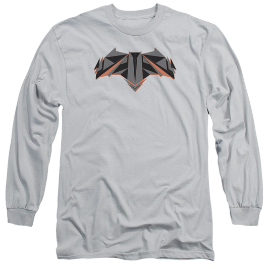 Batman v Superman Tech Bat Logo - Men's Long Sleeve T-Shirt Style001