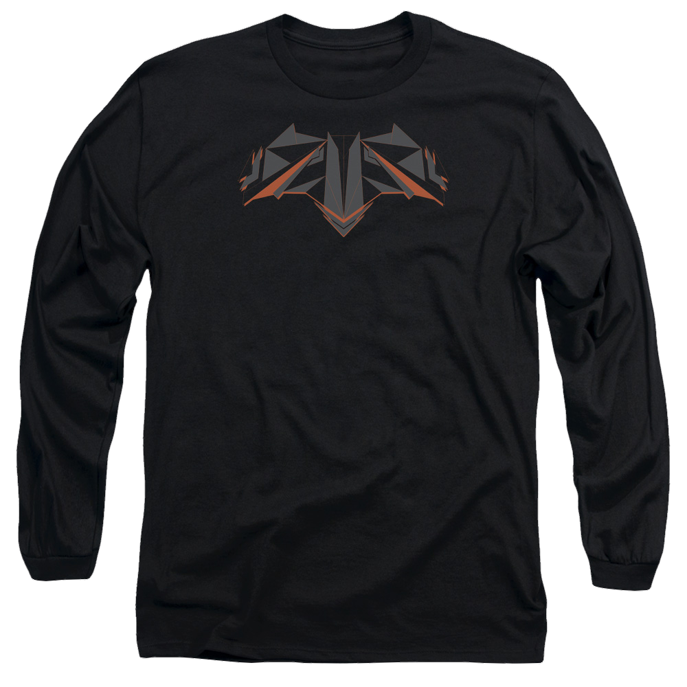 Batman v Superman Tech Bat Logo - Men's Long Sleeve T-Shirt Style002