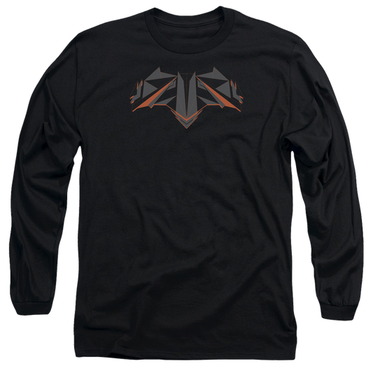 Batman v Superman Tech Bat Logo - Men's Long Sleeve T-Shirt Style002