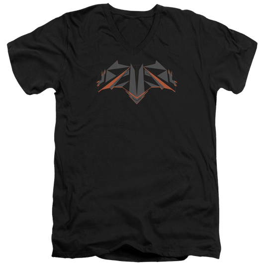 Batman v Superman Tech Bat Logo - Men's V-Neck T-Shirt