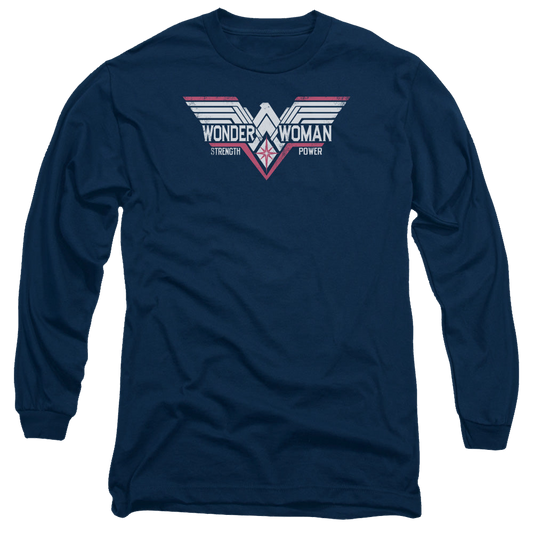 Batman v Superman Thunder Logo - Men's Long Sleeve T-Shirt