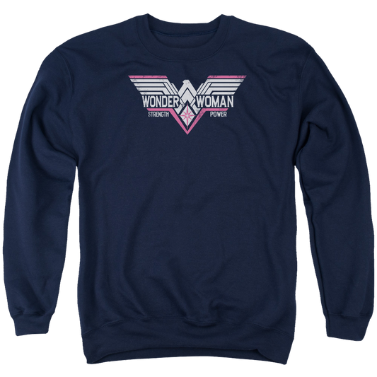 Batman v Superman Thunder Logo - Men's Crewneck Sweatshirt Style001