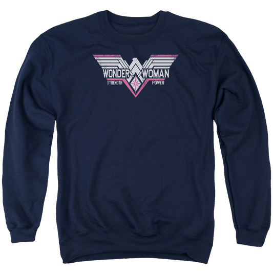 Batman v Superman Thunder Logo - Men's Crewneck Sweatshirt